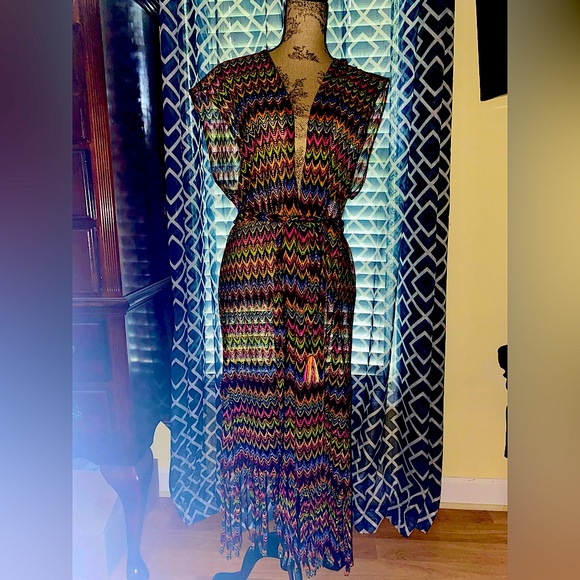 Floor length swim suit cover size large - Picture 2 of 7